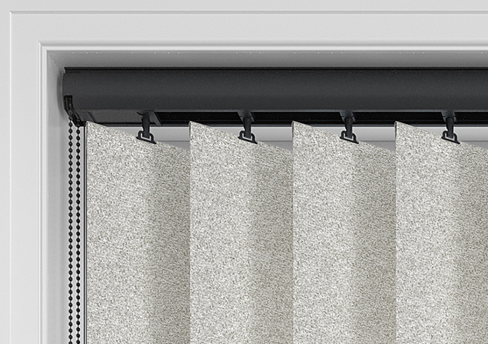 Shimmer (Blackout), Silver Birch - Vertical Blind - Image 14